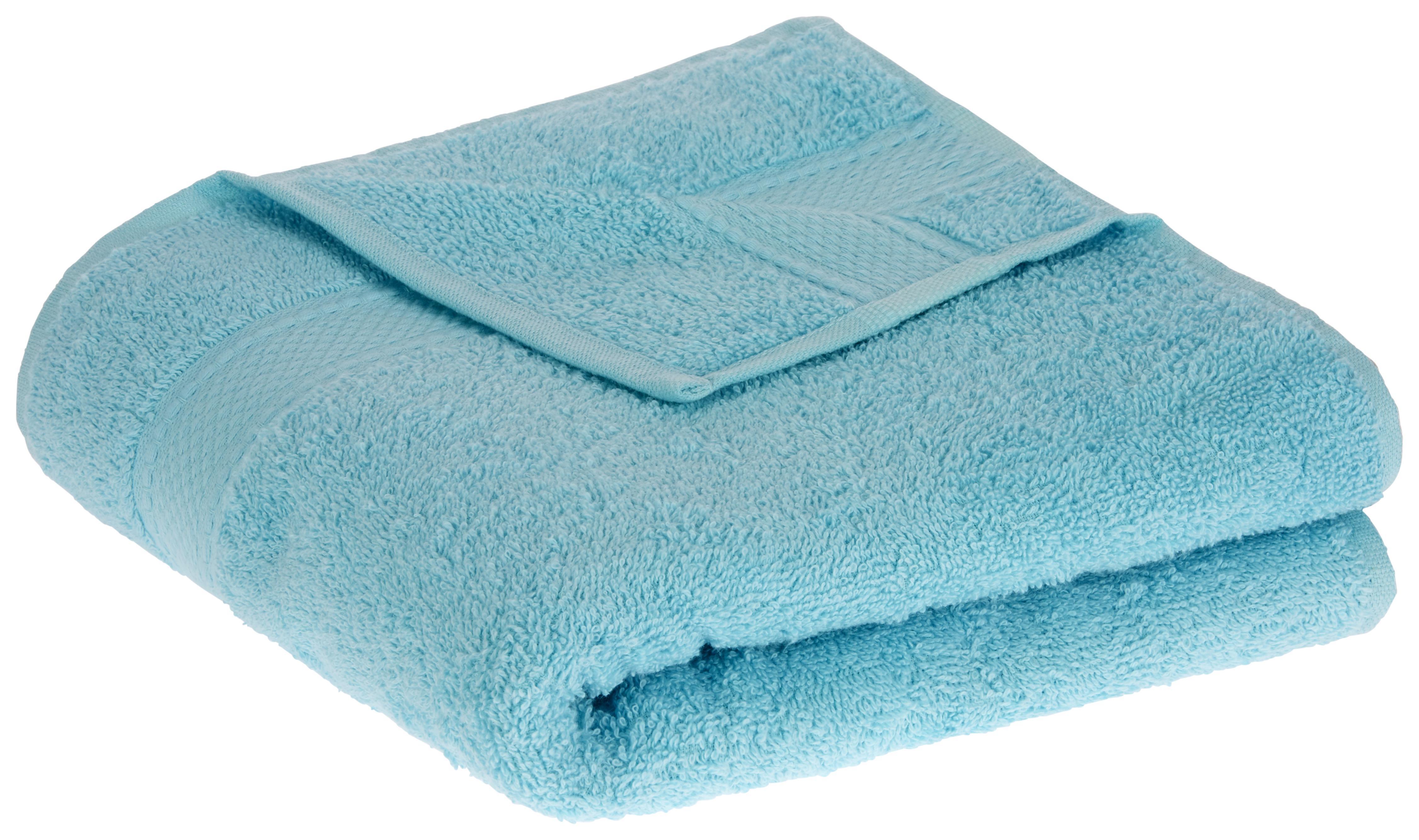 Handtuch Cindy in Türkis ca. 50x100cm - Türkis, Textil (50/100cm) - Mömax modern living