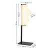 LED-BORDSLAMPA LASERI - vit/svart, Klassisk, metall/plast (20/14/55cm) - Mömax