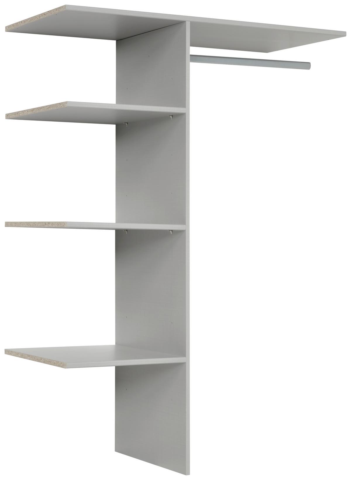 INNENEINTEILUNG WÄSCHEEINTEILUNG - Grau, MODERN, Holzwerkstoff (110/150/50cm) - MID.YOU