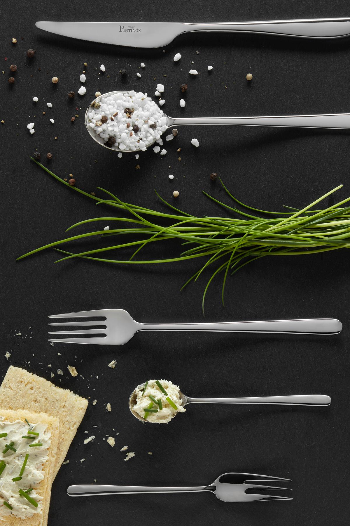 Löffel Elegance aus Edelstahl - Edelstahlfarben, Modern, Metall (20cm) - Premium Living