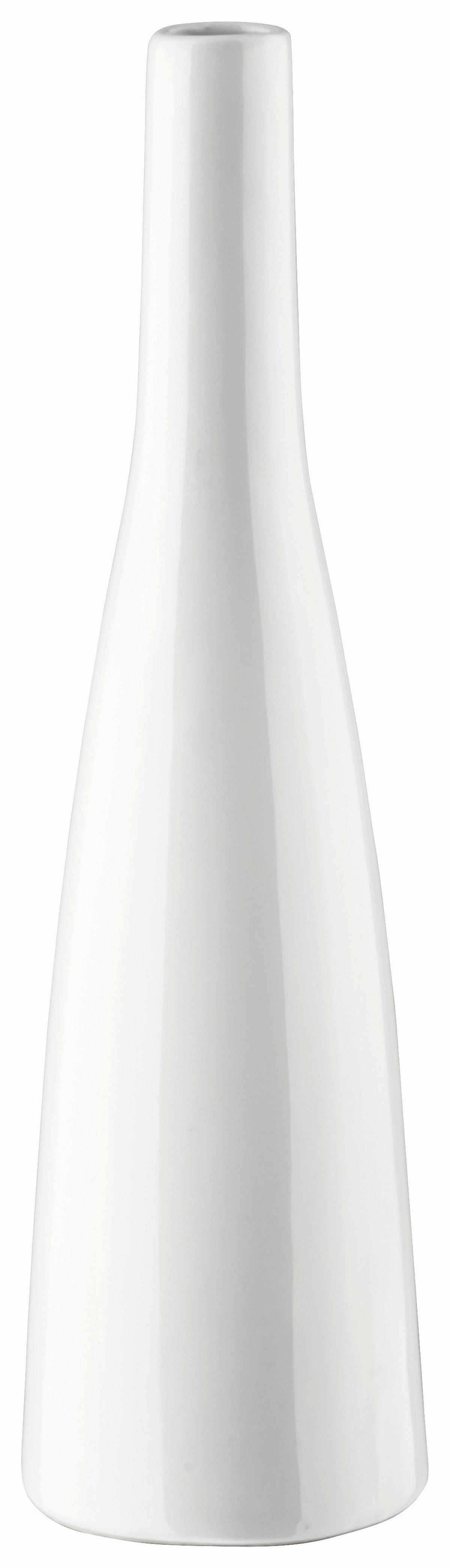 WAZON PLANCIO II - biały, Modern, ceramika (8,5/33cm) - Modern Living