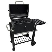 GRILL NA WĘGIEL DRZEWNY CBQ-123100 - czarny, Konventionell, tworzywo sztuczne/metal (107/60/108cm) - Ambia Garden