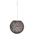 Viseča Svetilka Sophia - rjava, Trendi, tekstil (30cm) - MÖMAX modern living