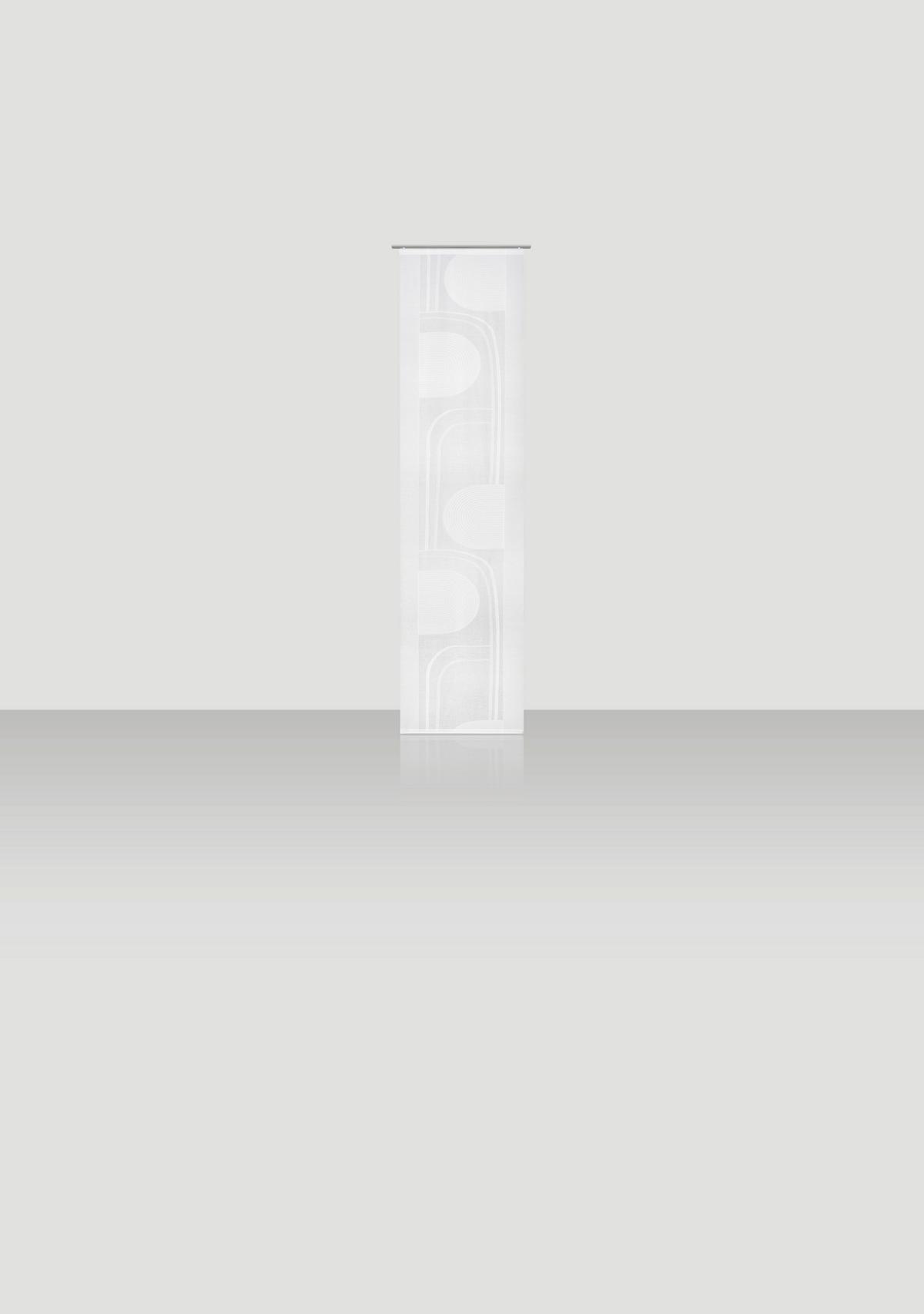 ZASŁONA PANELOWA CAPRICE - kolor naturalny, Design, tkanina (60/255cm) - Novel