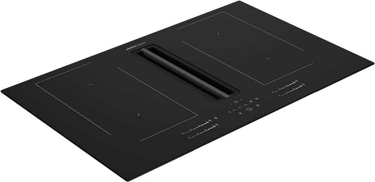 Kochfeld-Dunstabzug-Kombi MDI8712 Schwarz - Schwarz, LIFESTYLE, Metall (82/22,3/52cm) - Elektra Bregenz