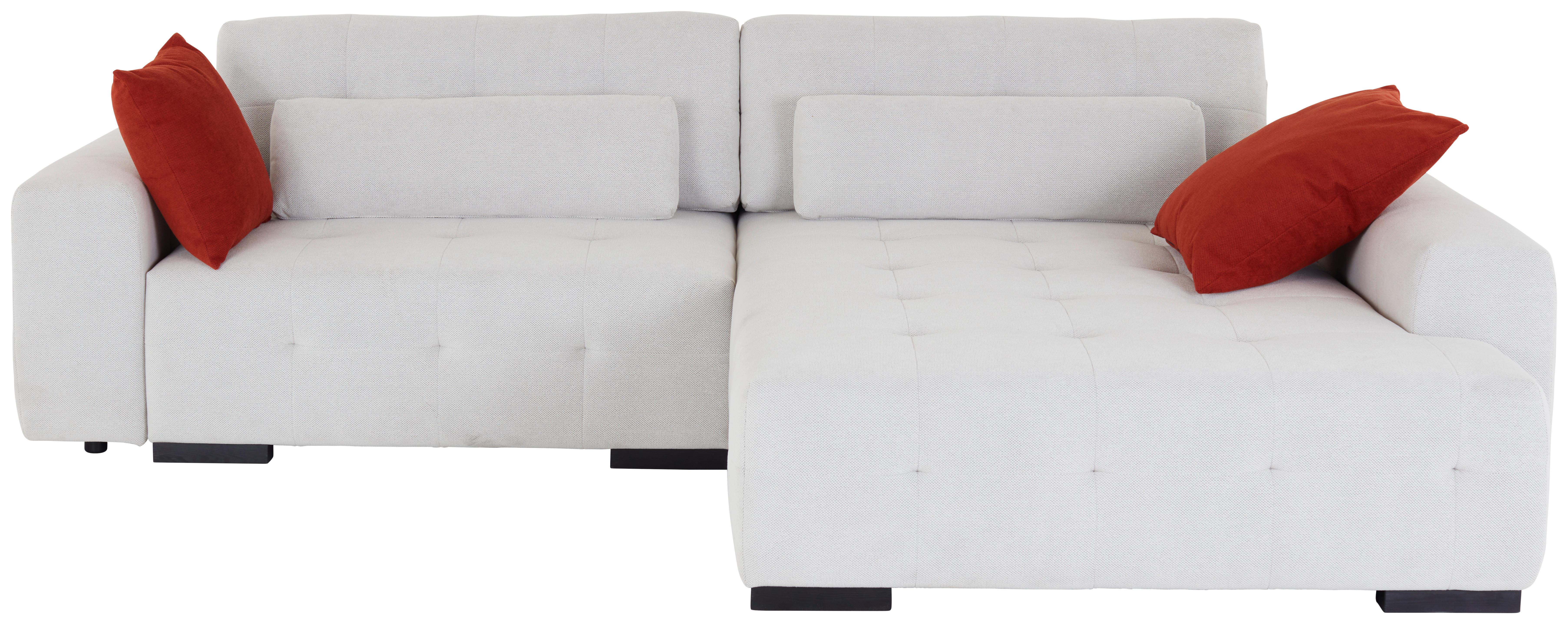 Kutna Garnitura Chance - bež/crvena, Moderno, drvni materijal/tekstil (301/201cm) - Modern Living