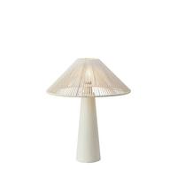 Tischleuchte Favoro Table Beige max. 40 Watt - Beige, Basics, Textil/Metall (40/40/50cm) - Markslöjd