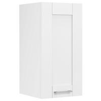 KÜCHENOBERSCHRANK COLURA - Weiss/Silberfarben, Trend, Holzwerkstoff/Kunststoff (30/60/31cm) - MID.YOU