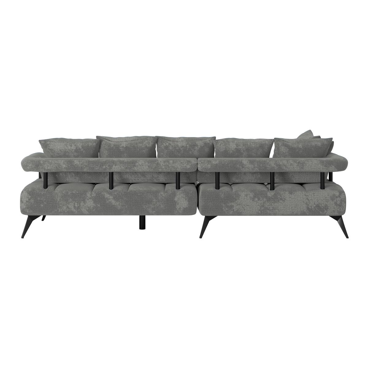 Coltar VANESSA NEW - gri, Modern, textil (200/297cm) - Modern Living