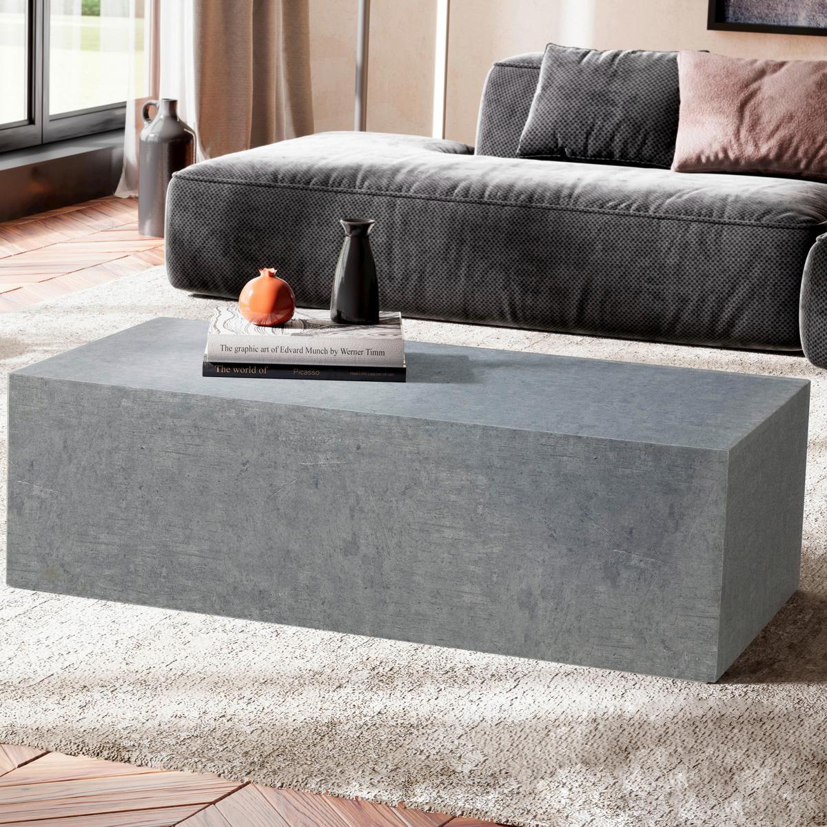 COUCHTISCH WL6.906 - Grau, Design, Holzwerkstoff (100/50/30cm) - MID.YOU