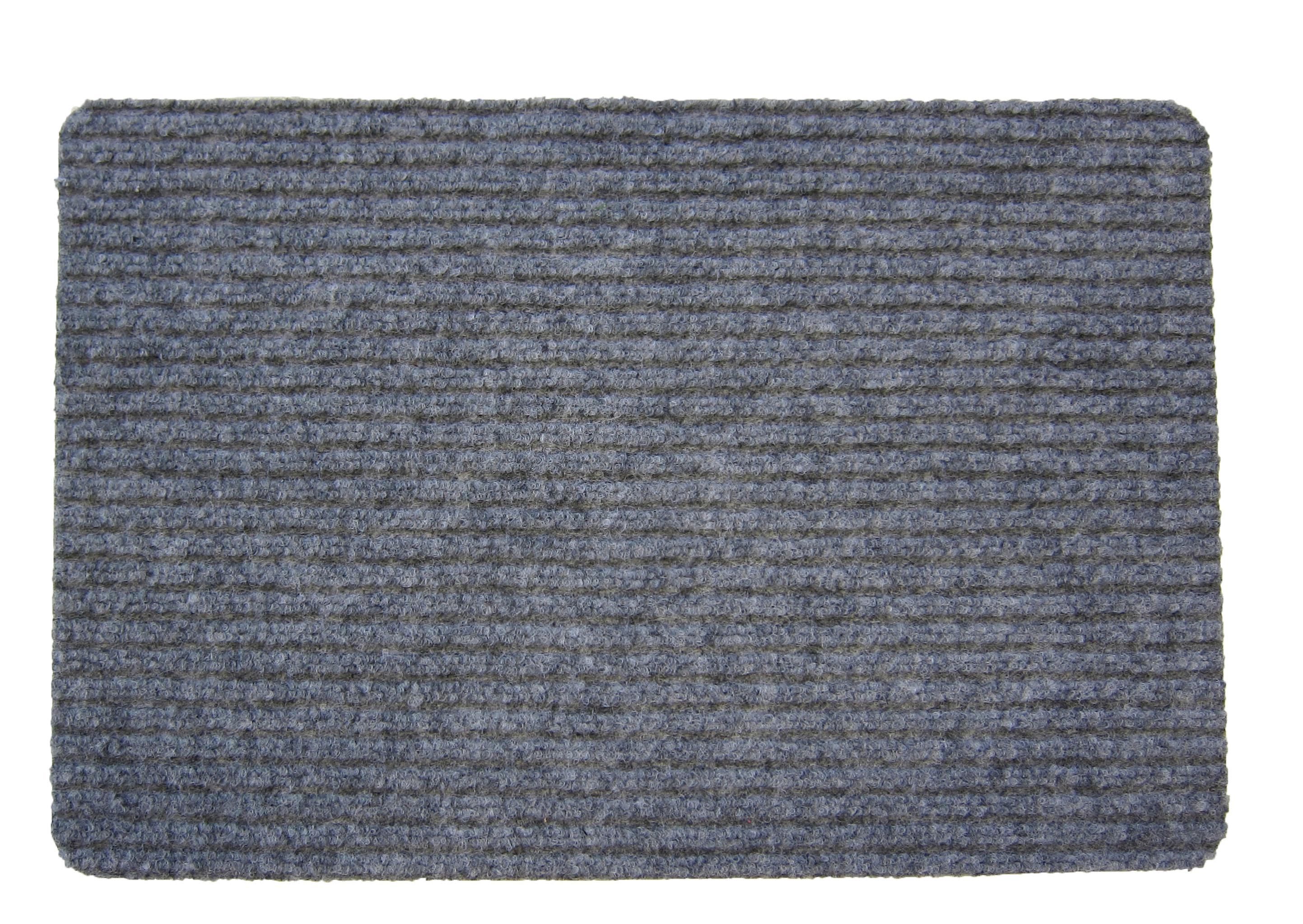 Fußmatte Mona in Grau ca. 25x60cm - Grau, KONVENTIONELL, Kunststoff (25/60cm) - Modern Living