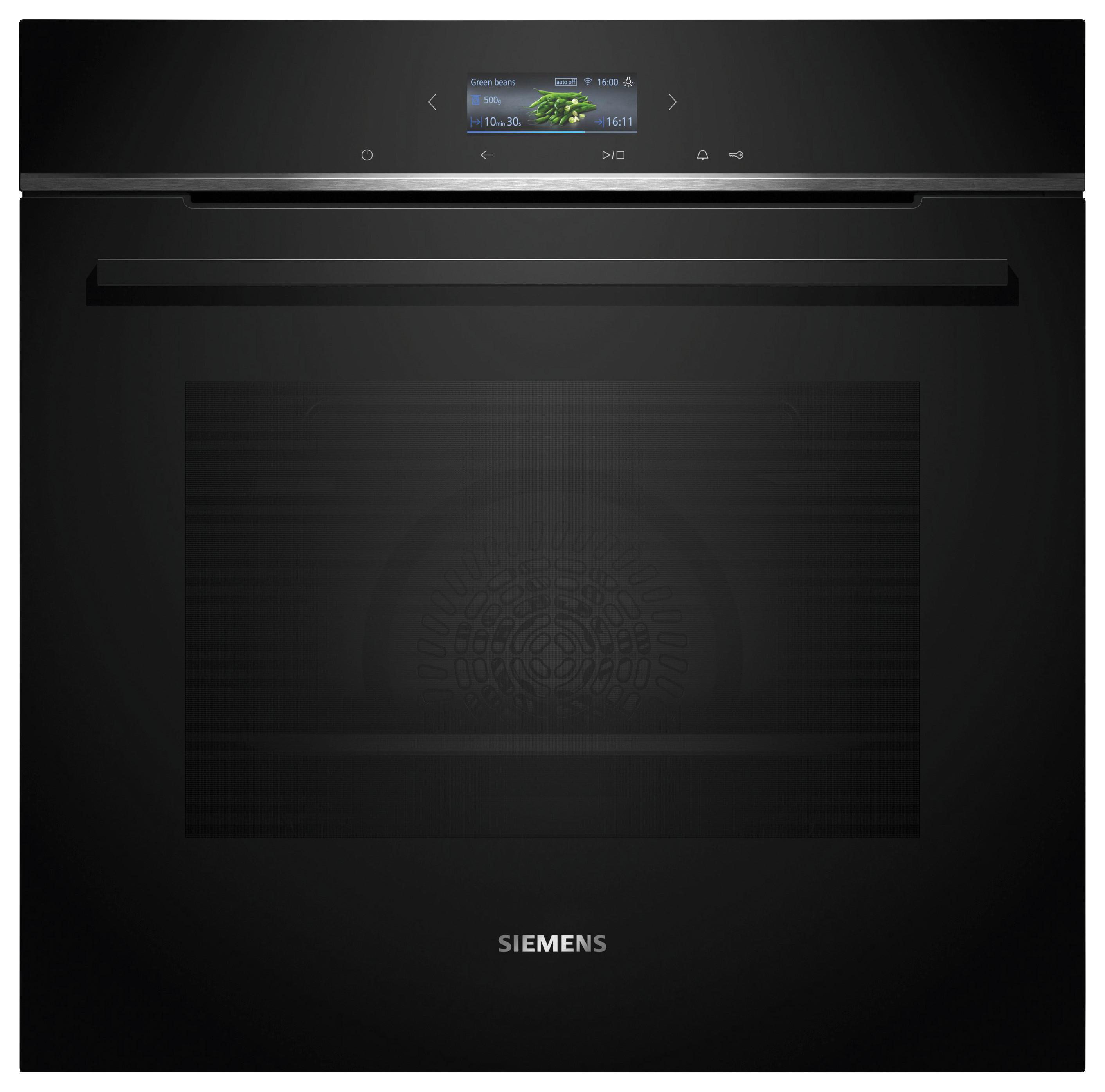 Einbaubackofen HB734G1B1 Schwarz - Schwarz, Metall (59,4/59,5/54,8cm) - Siemens