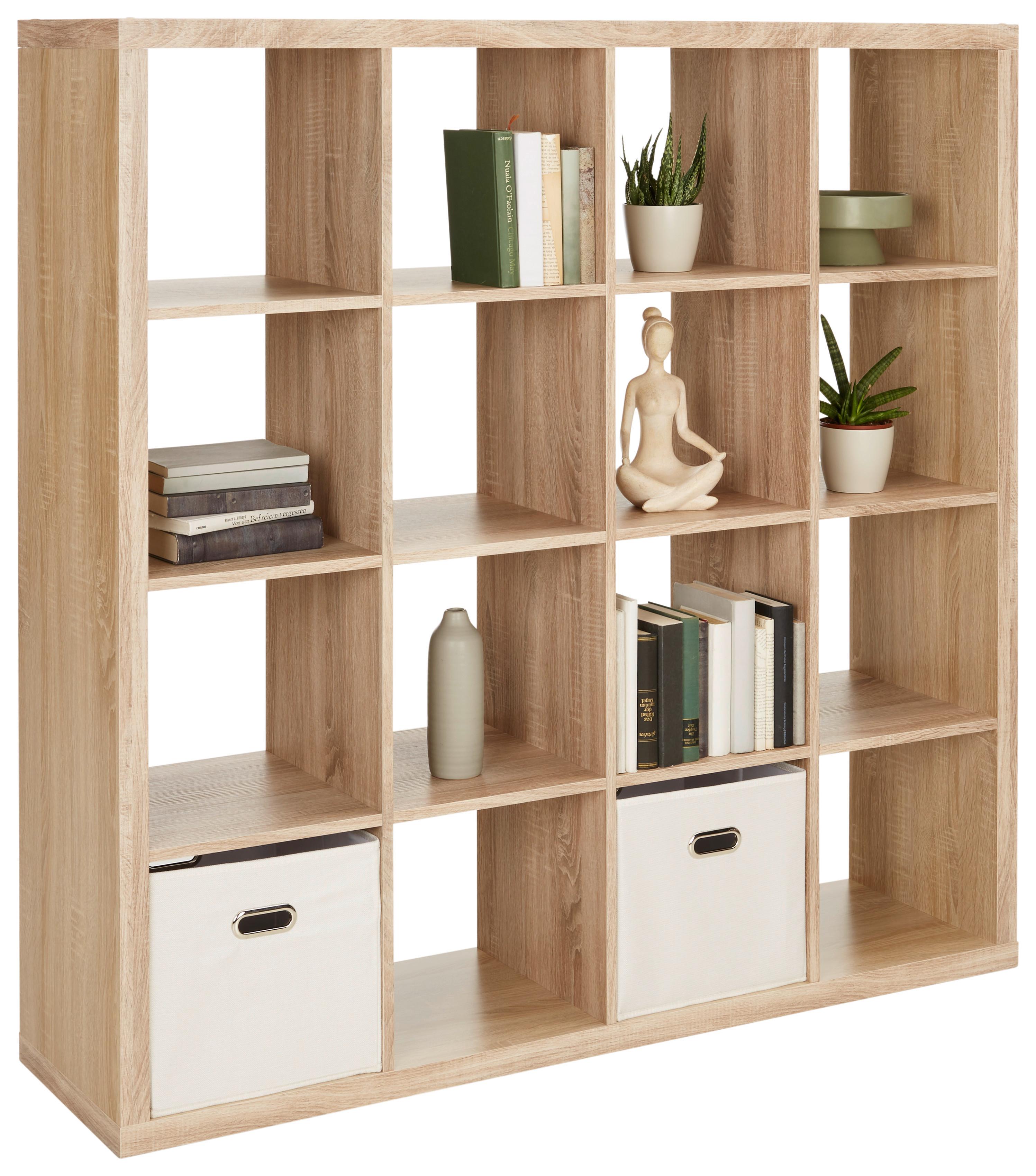 Predelna Stena Style - hrast sonoma, Moderno, leseni material (147/147/38cm) - Modern Living