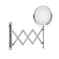 Spiegel ca. 17-46x34x2,5cm - Chromfarben/Klar, Metall (17-46/34/2,50cm) - Mömax modern living Spiegel ca. 17-46x34x2,5cm - Chromfarben/Klar, Metall (17-46/34/2,50cm) - Mömax modern living