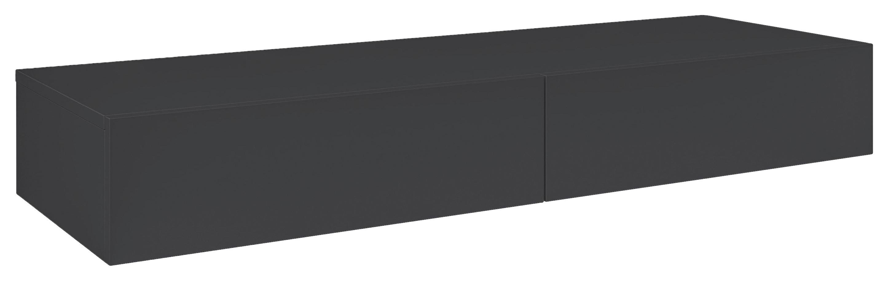 STÓŁ KONSOLA NEWNIQ - antracytowy, Design, materiał drewnopochodny (110/40/16cm) - Hom`in