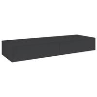 STÓŁ KONSOLA NEWNIQ - antracytowy, Design, materiał drewnopochodny (110/40/16cm) - Hom`in