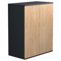 Komoda Dalosa, Hrast - medeni hrast/antracit, Moderno, umetna masa/leseni material (60/73/32cm) - MID.YOU