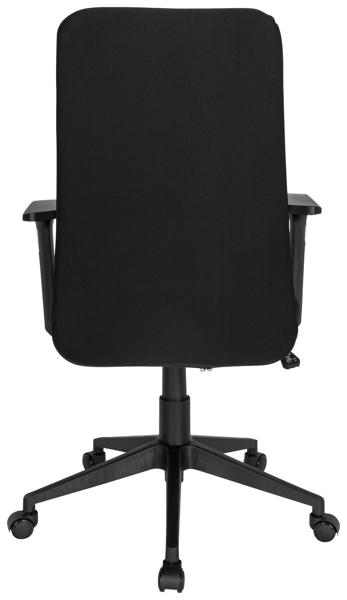 Pisarniški Stol Cosio I, Črna - črna, Moderno, umetna masa/tekstil (65/120/62cm) - MID.YOU