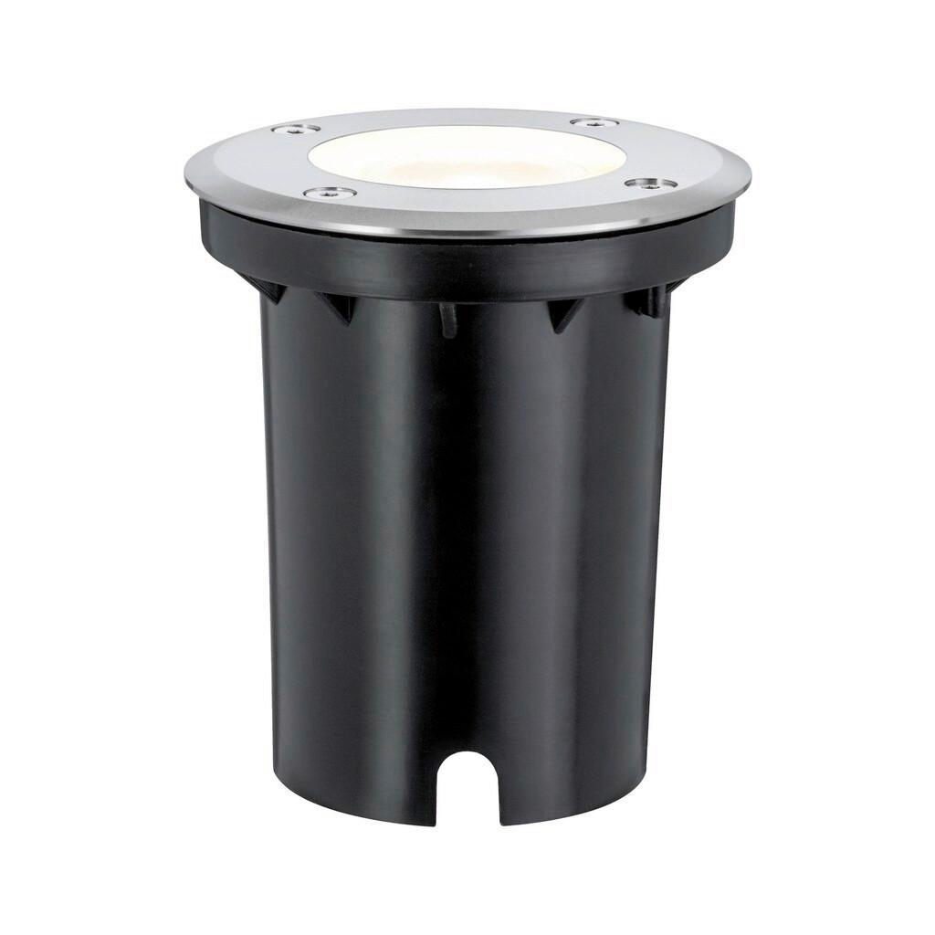 LED-Außenleuchte Floor LED in Edelstahlfarben max. 3,5 W - Edelstahlfarben, Basics, Metall (10.8cm) - Paulmann
