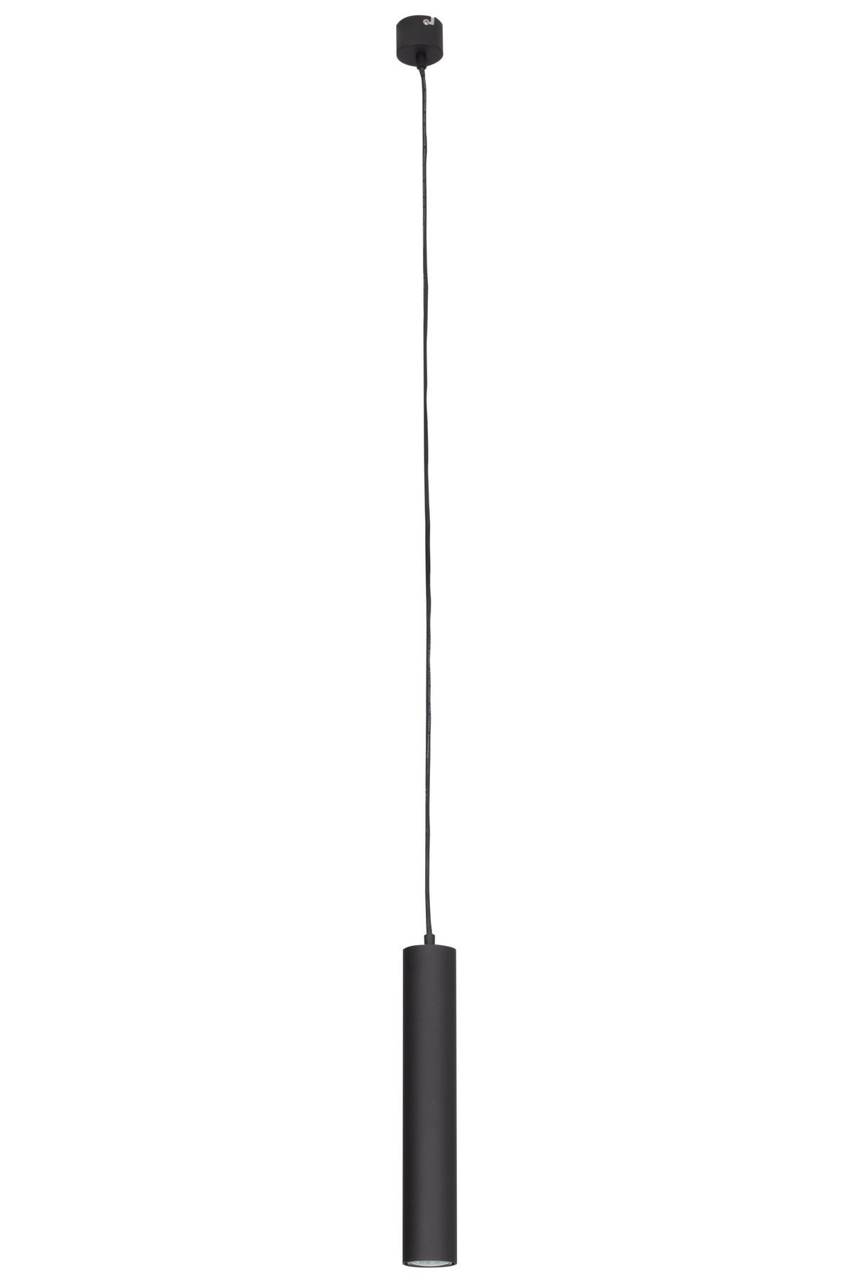 LAMPA WISZĄCA ROCKET - czarny, Basics, metal (6/140cm) - Novel