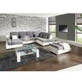 Tabure Multi - boje srebra/boje kroma, Modern, tekstil/metal (100/43/80cm) - Modern Living Tabure Multi - boje srebra/boje kroma, Modern, tekstil/metal (100/43/80cm) - Modern Living