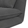 BÄDDFÅTÖLJ MACY - mörkgrå, Modern, metall/textil (83/70/84cm) - Bessagi Home