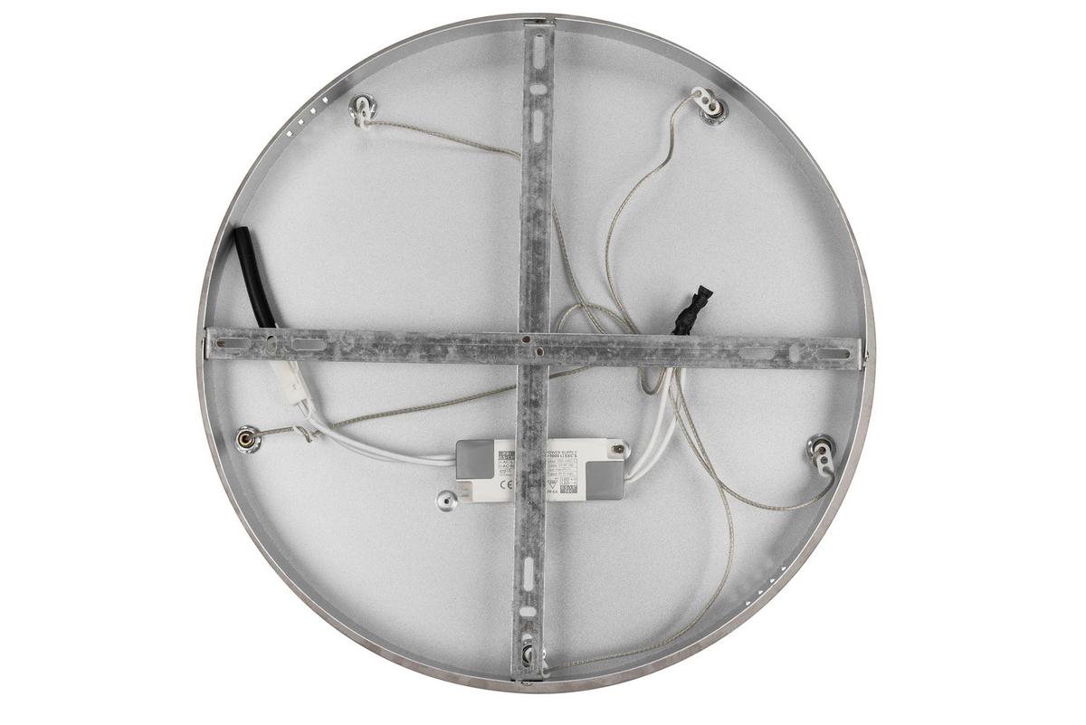 LED-Hängeleuchte Rong Chromfarben max. 40 Watt - Chromfarben, MODERN, Kunststoff/Metall (60/60/120cm)