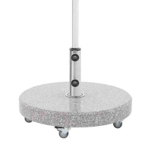 Sonnenschirmständer Expert Click it Grau - Grau, Basics, Stein (56/9/56cm) - Doppler