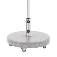 Sonnenschirmständer Expert Click it Grau - Grau, Basics, Stein (56/9/56cm) - Doppler