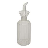 Sticlă ulei/oțet Mira - cca. 0,25L - străveziu, Basics, sticlă (6/19,8cm)