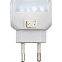 Nachtlicht Sabsi max. 0,24 Watt - Weiß, Kunststoff (4,7/2,5/7cm) - Globo