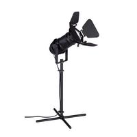 Tischleuchte 54650-1TB in Schwarz max. 50 Watt - Schwarz, Trend, Metall (27,5/24/48,5cm) - Globo