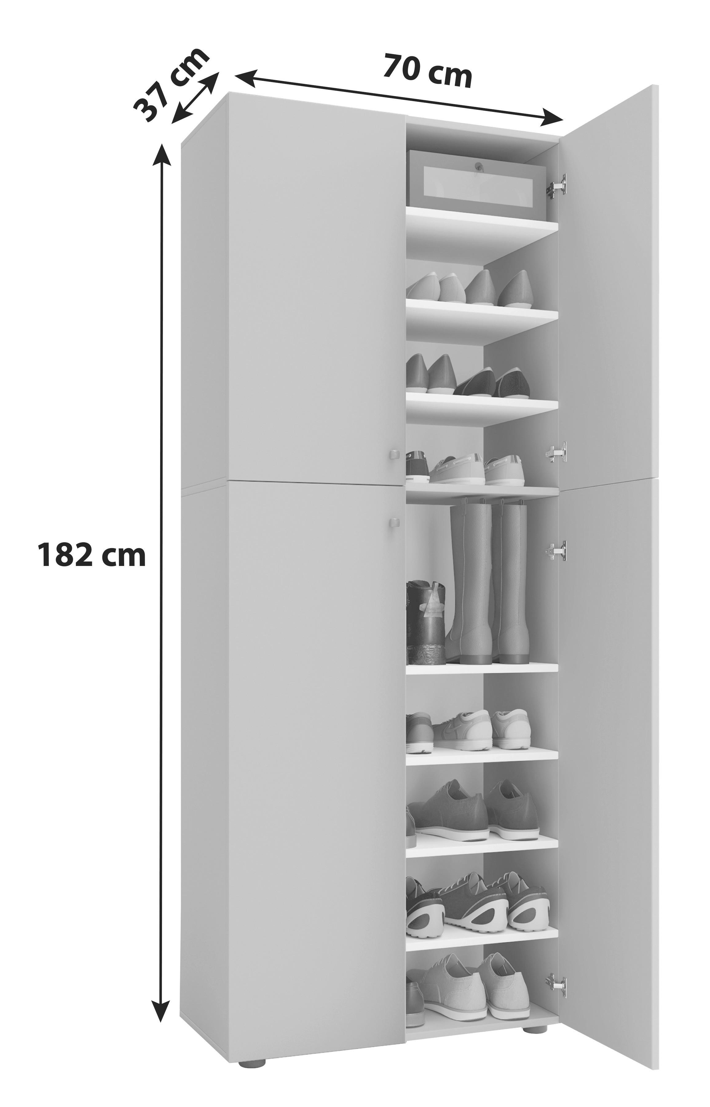 Schuhschrank in Grau online bestellen | Schuhschränke