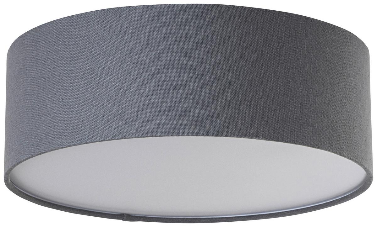 LAMPA SUFITOWA ANNABELL - antracytowy/biały, Design, tworzywo sztuczne/metal (37/13cm) - Novel
