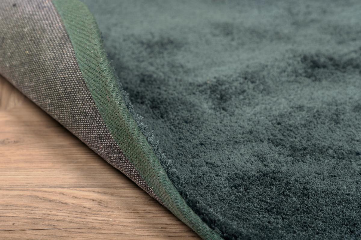HOCHFLORTEPPICH UNDRA - Dunkelgrün, LIFESTYLE, Textil (200cm) - P & B