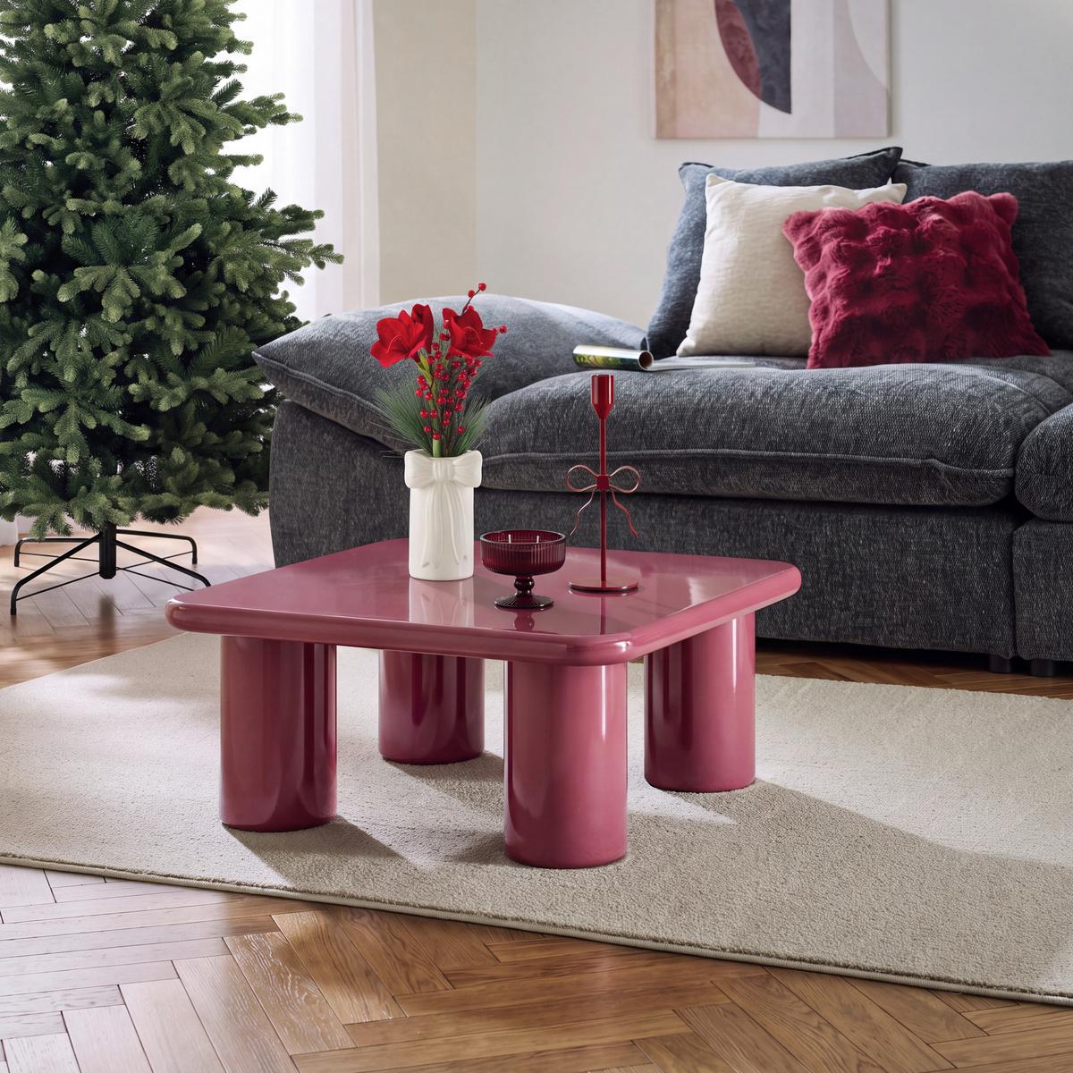 Couchtisch Berry Beere - Beere/Lila, MODERN, Holzwerkstoff (70/70/30cm) - Mömax