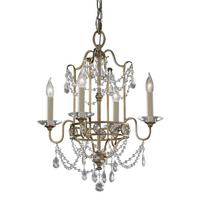 Luster Gianna Fe-Gianna4 - srebrne boje, Basics, staklo/metal (41.3/54cm) - Elstead Lighting