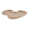 Dekotablett Lya Beige - Beige, Konventionell, Keramik (24/3/21.5cm) - Modern Living