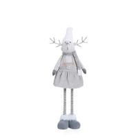 Spiriduș Bella cca. 90 cm - alb/gri, Konventionell, textil (24/14/90cm) - Mömax
