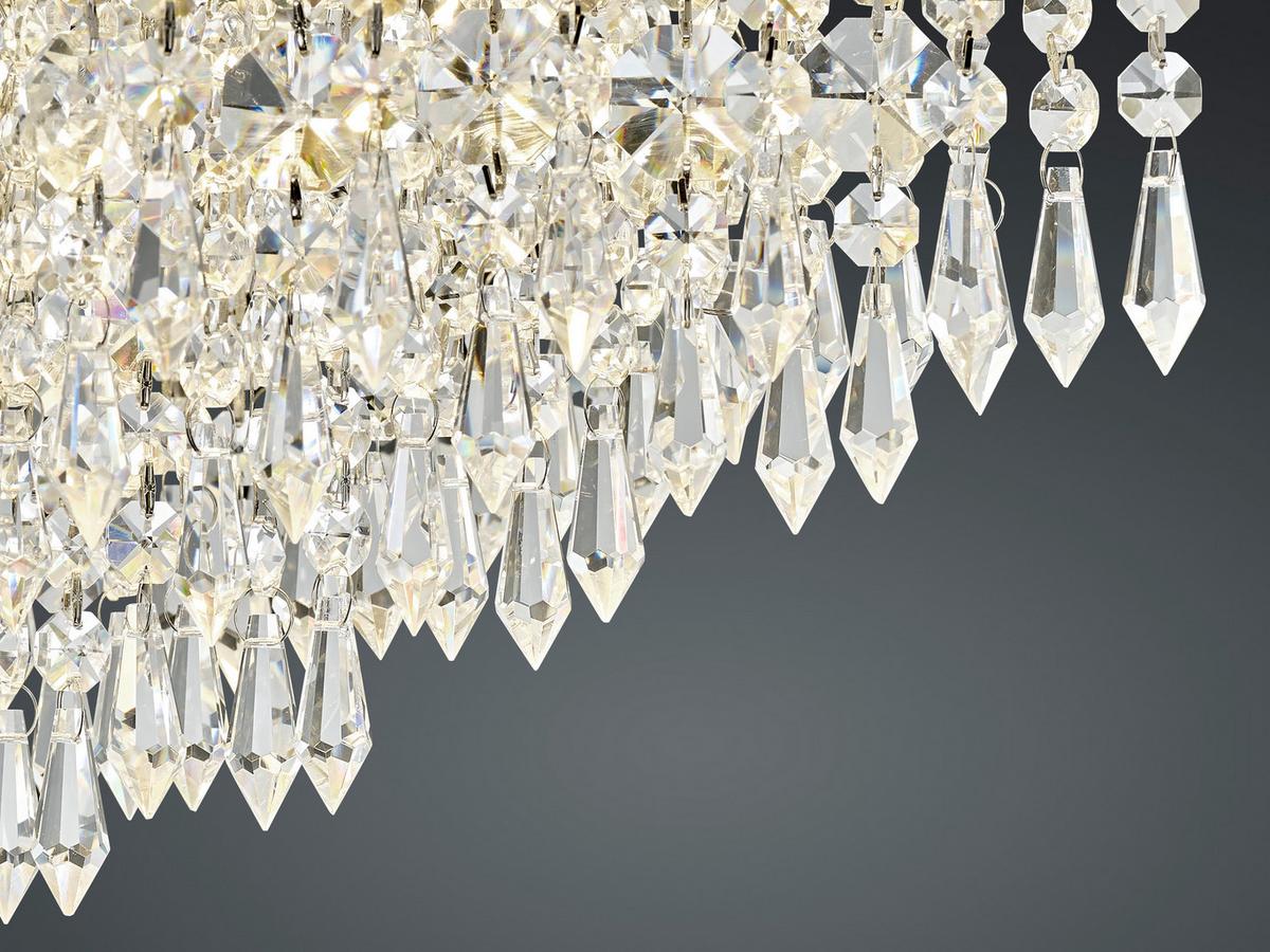 LAMPA SUFITOWA LED 70478/1-02 PALACE - kolor chromowy, Konventionell, metal (40cm) - Hell