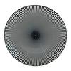 EETBORD SHIVA - Wit/Zwart, Lifestyle, Keramiek (27/2,5cm) - Mömax