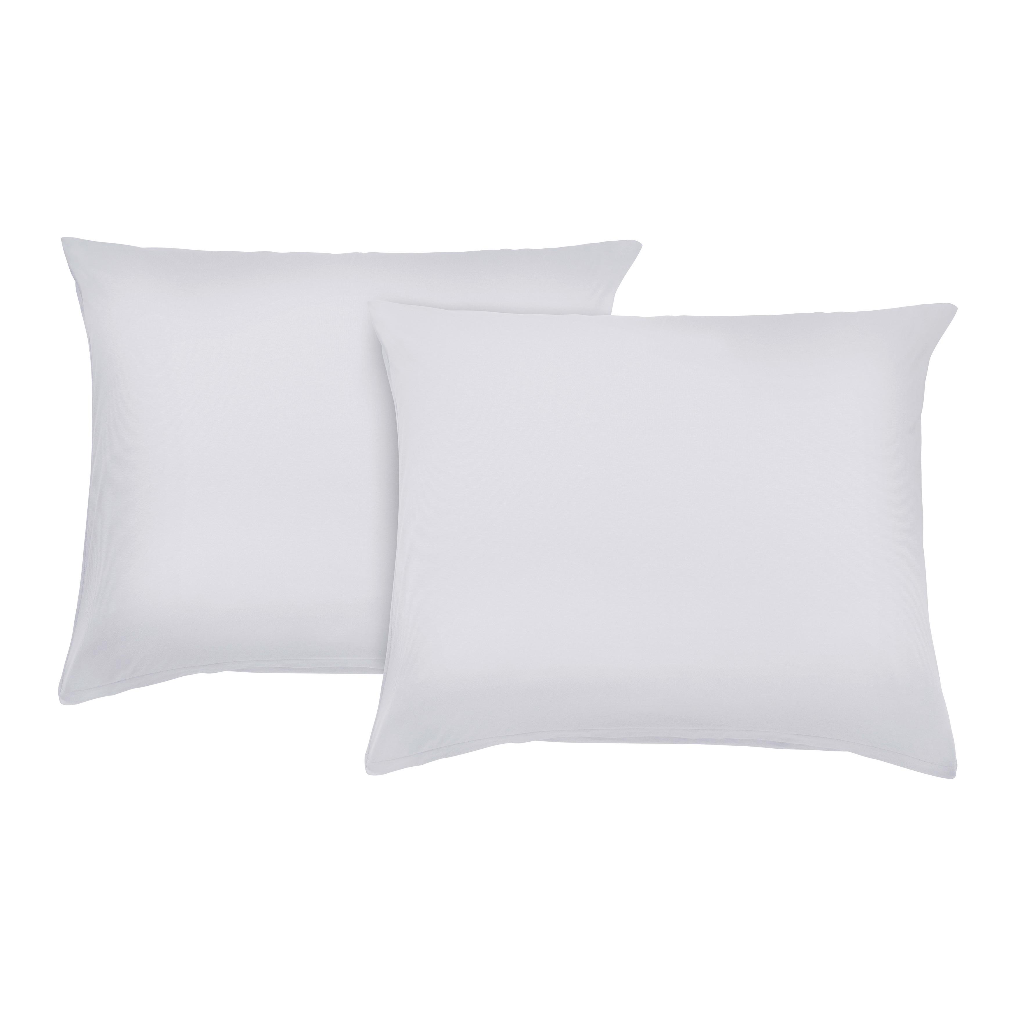 Díszpárnahuzat Szett Basic 2 Db-Os - fehér, Modern, textil (70/90cm) - Modern Living