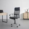 SNURRSTOL BASTI - kromfärg/svart, Klassisk, metall/textil (61/110-120/64cm) - Mömax