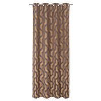 ZASŁONA NA PRZELOTKACH ALONSO - żółty, Design, tkanina (140/260cm) - Dieter Knoll