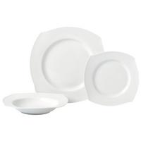 Étkészlet Johanna - fehér, Konventionell, kerámia - Based