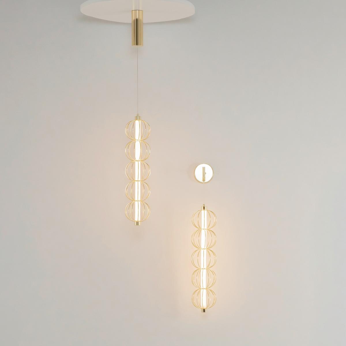 Pendelleuchte Mod216pl-L10g3k - Goldfarben, Design, Metall (13.9/375.8cm) - MAYTONI