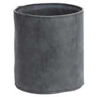 Kaspó Mette - S - szürke, műanyag/textil (12,5/14cm) - Modern Living