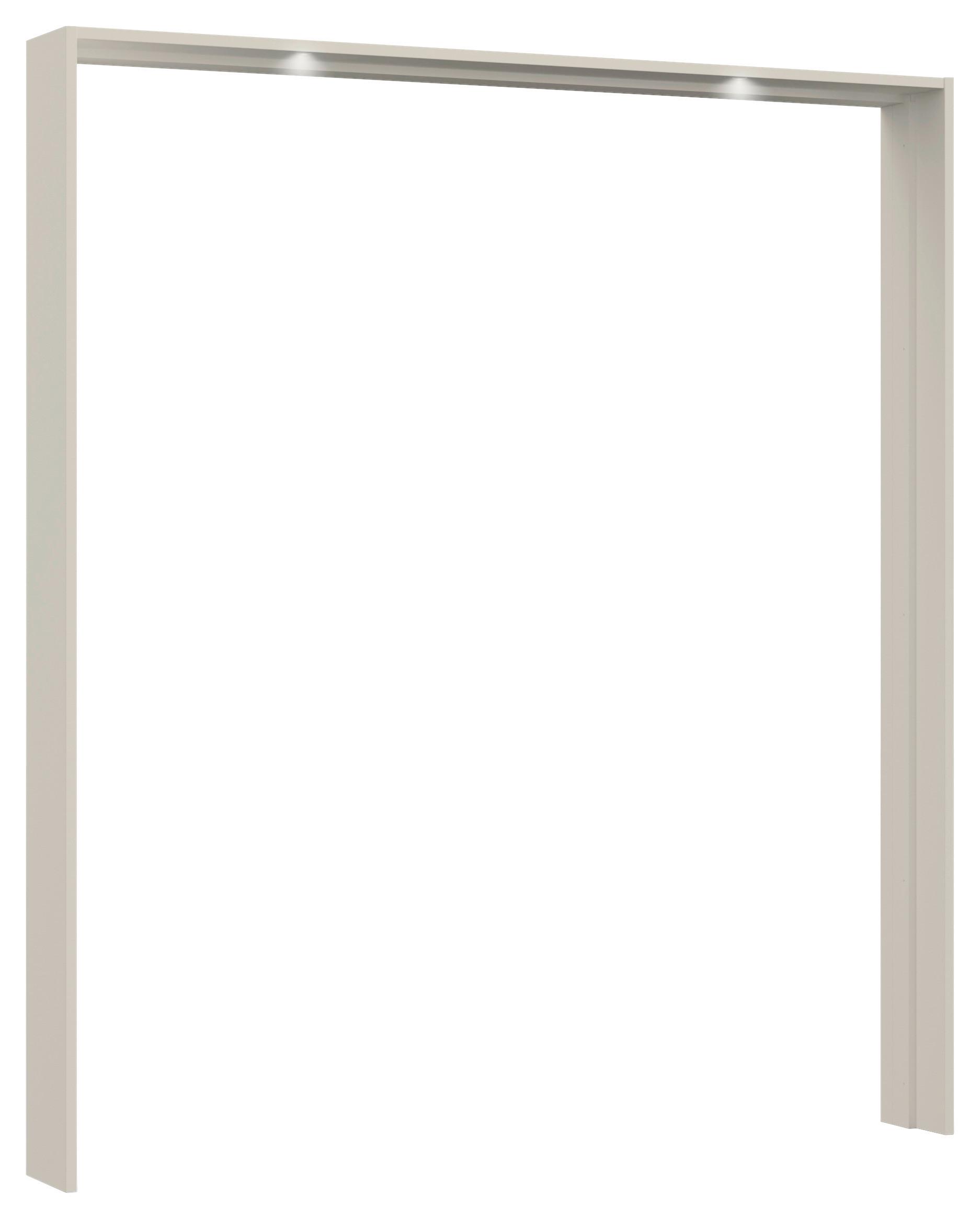 Passepartout Elara Champagner - Champagner, KONVENTIONELL, Holzwerkstoff (189/214/23cm) - Premium Living
