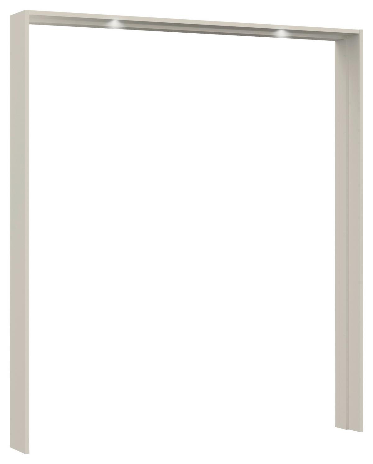 Passepartout Elara Champagner - Champagner, KONVENTIONELL, Holzwerkstoff (189/214/23cm) - Premium Living