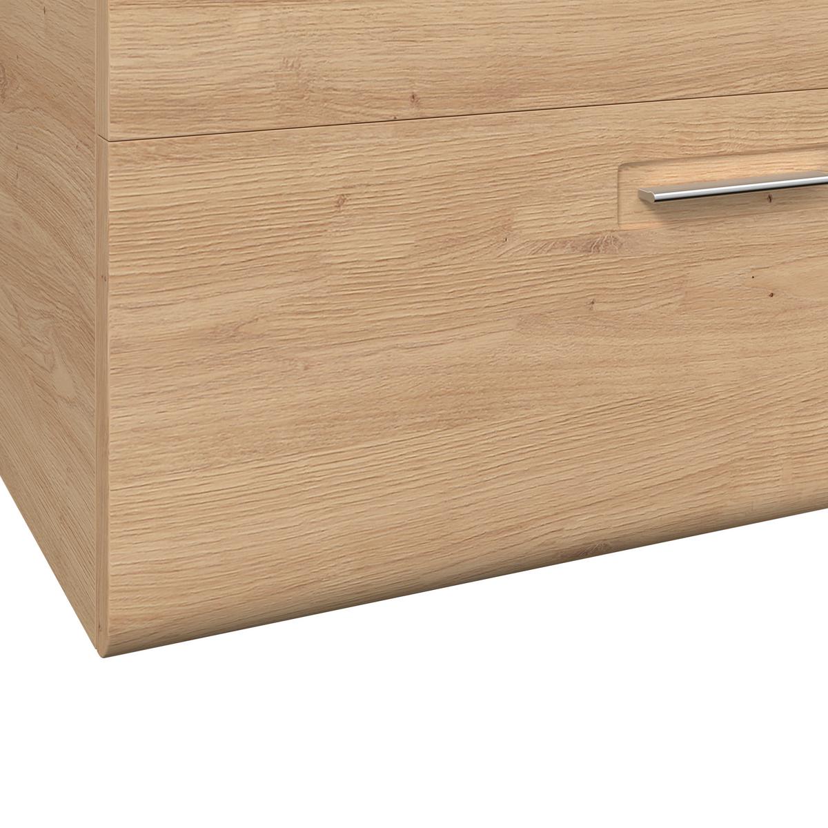 Bază pentru lavoar Avensis - culoare lemn stejar, Modern, material pe bază de lemn (75/53/45cm) - Luca Bessoni